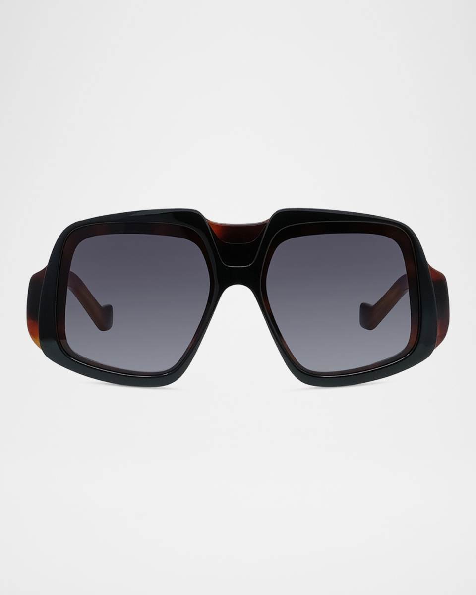Anagram Acetate Shield Sunglasses